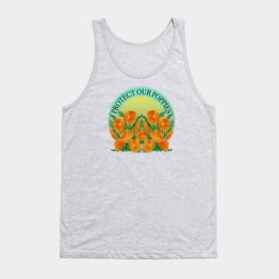 Protect Our Poppies! Tank Top